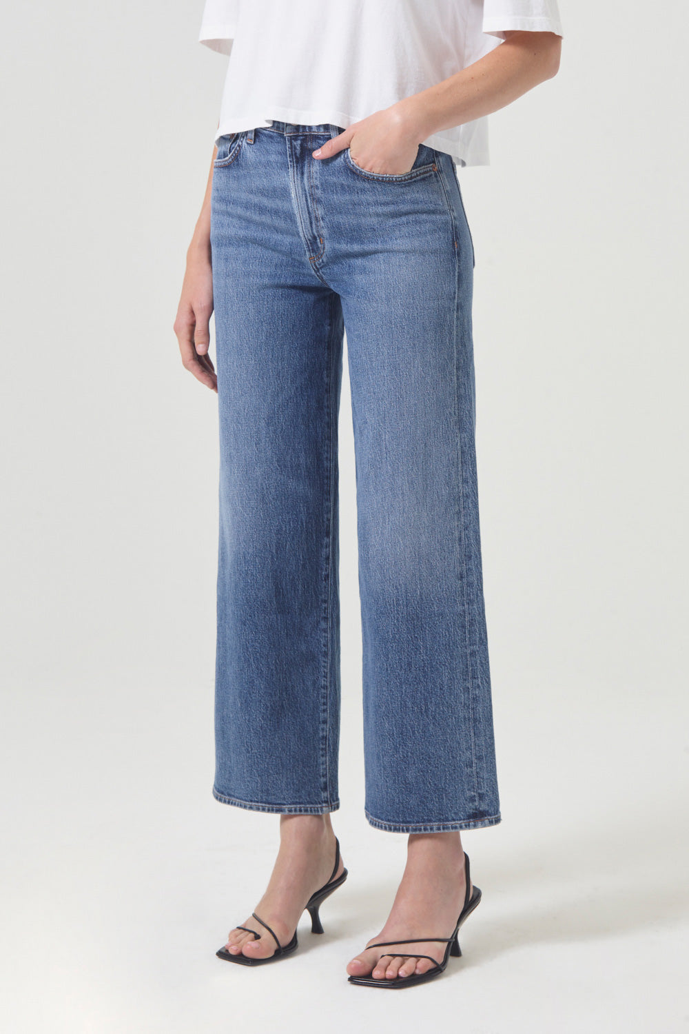 Harper Crop Jean Pants Agolde   