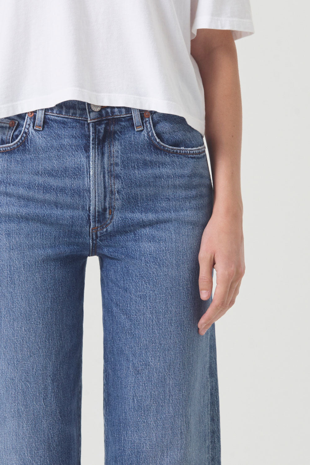Harper Crop Jean Pants Agolde