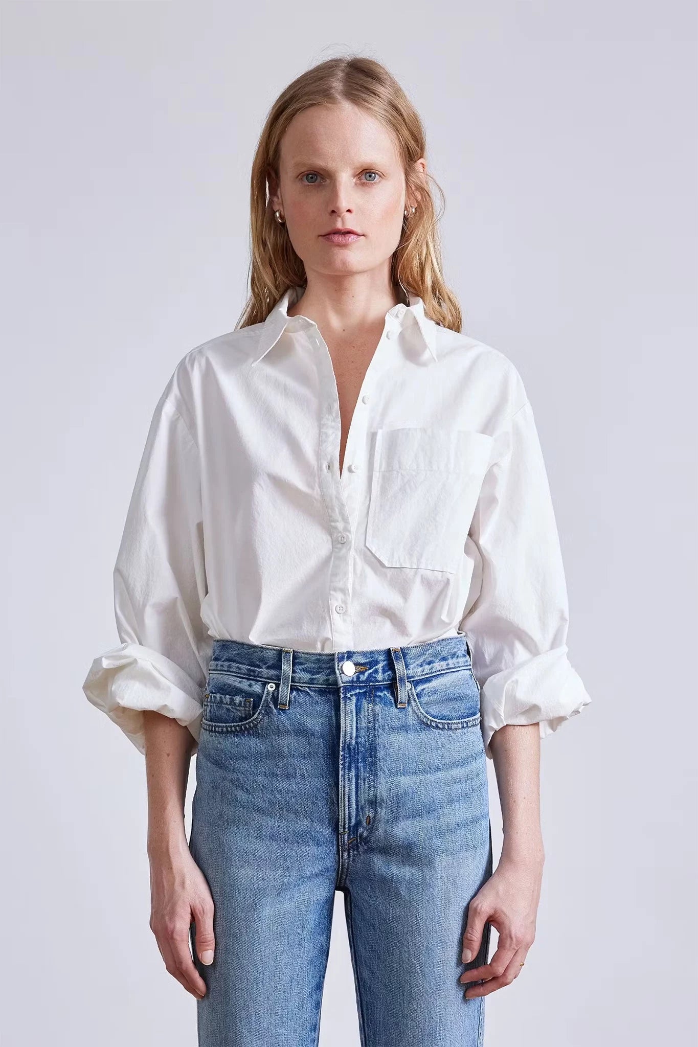 Ari Cool Button Down Tops Apiece Apart