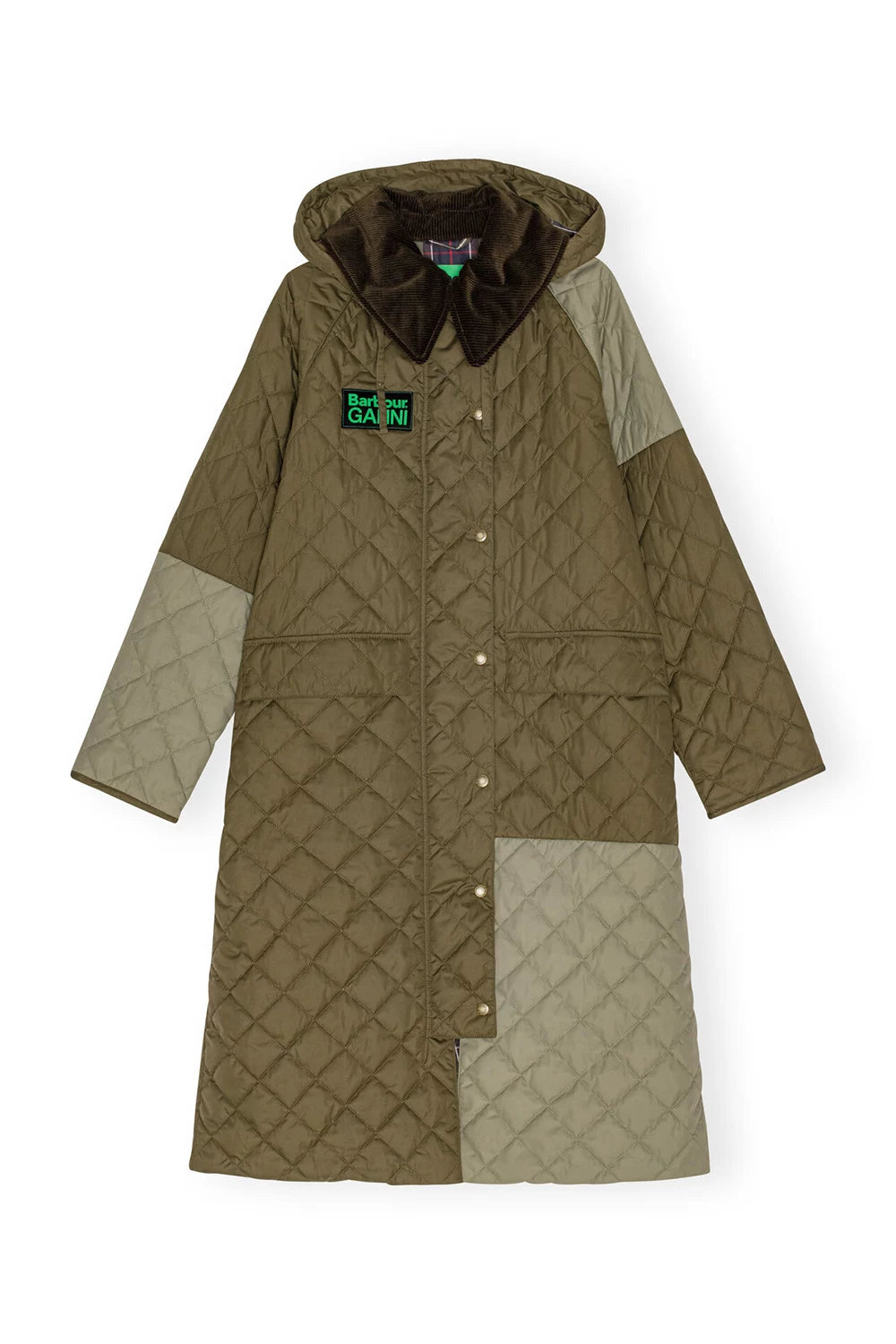 Burghley Quilted Jacket Jackets &amp; Coats Barbour x GANNI   