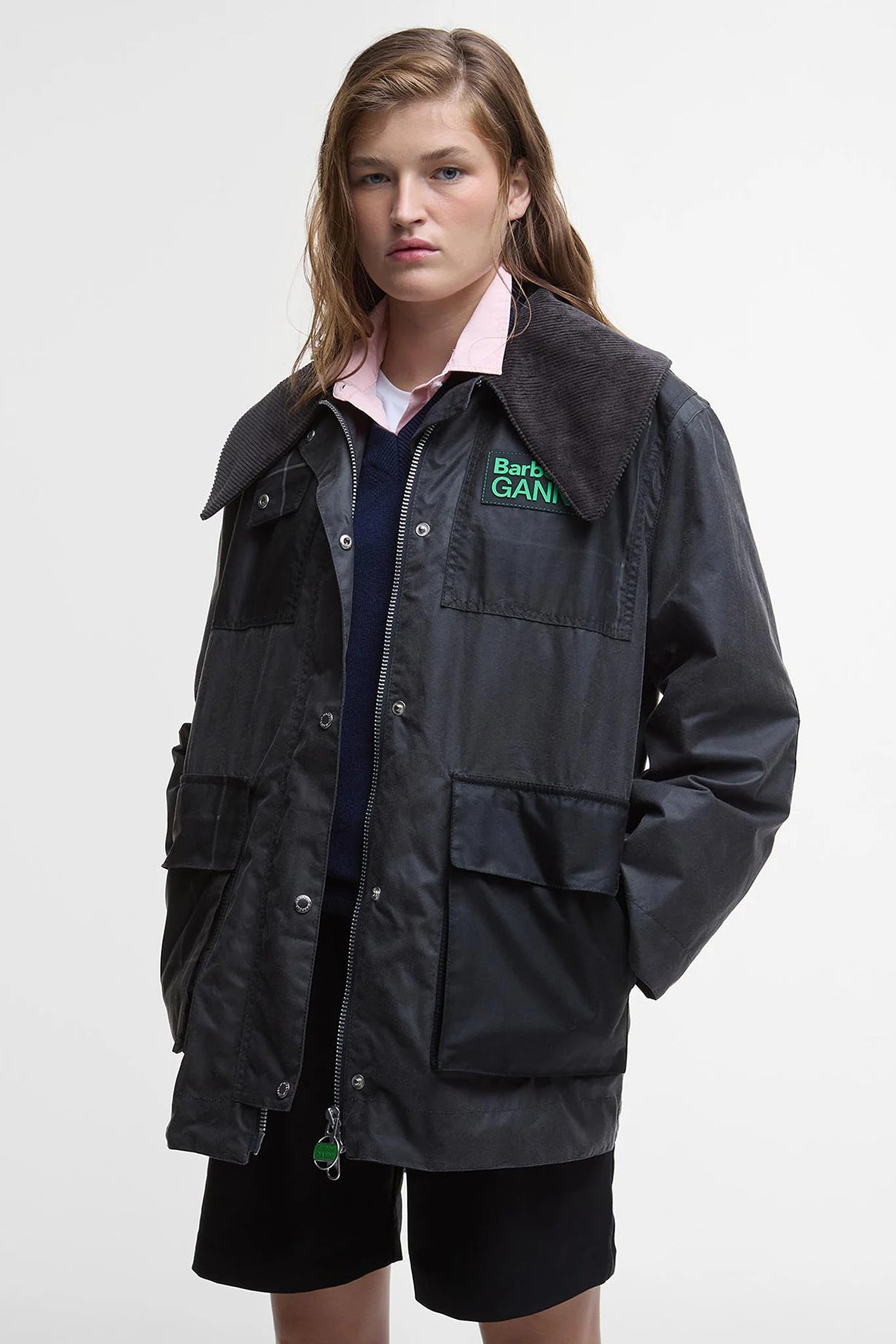 Wax Duffle Jackets & Coats Barbour x GANNI