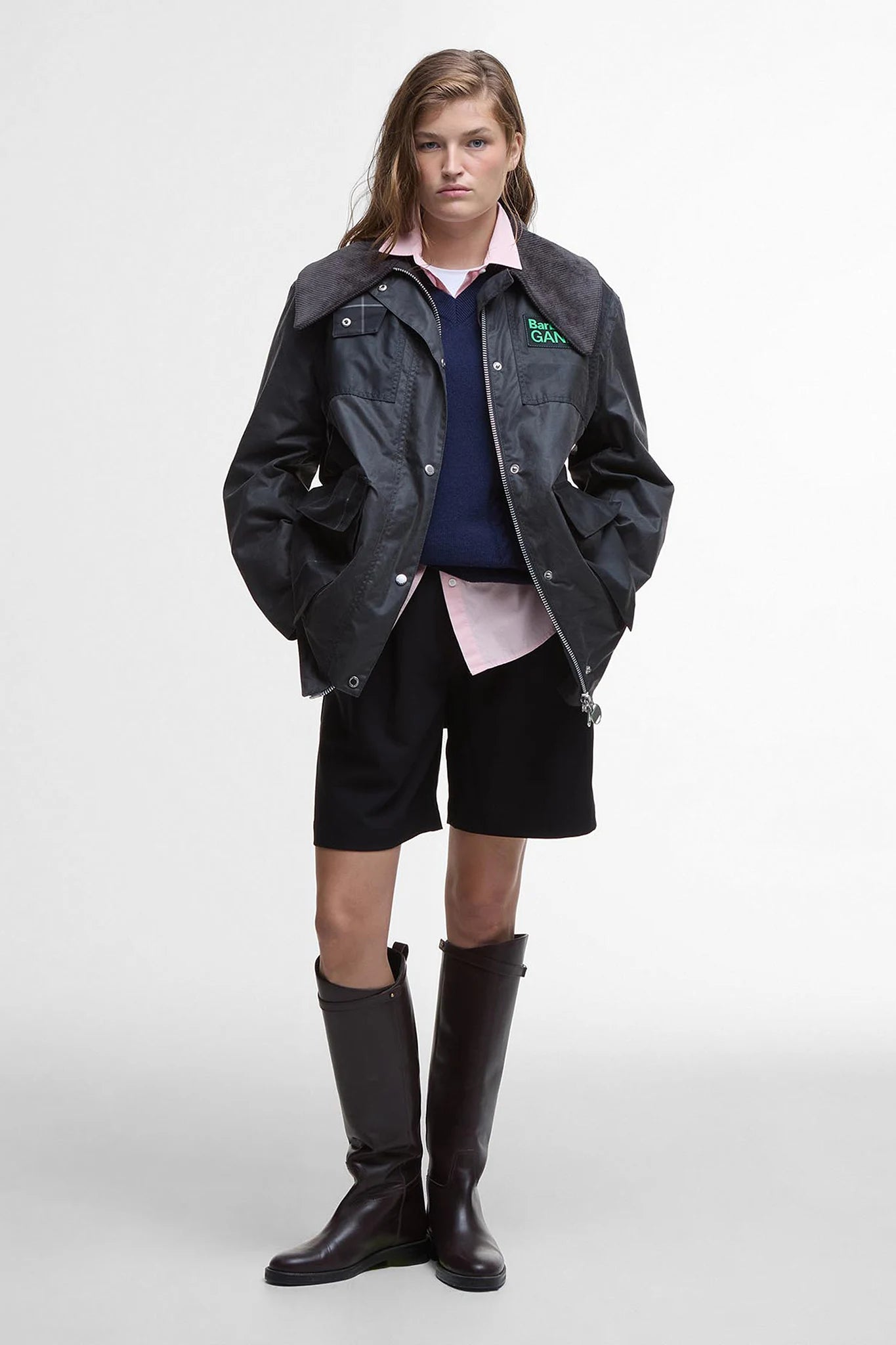Wax Duffle Jackets & Coats Barbour x GANNI