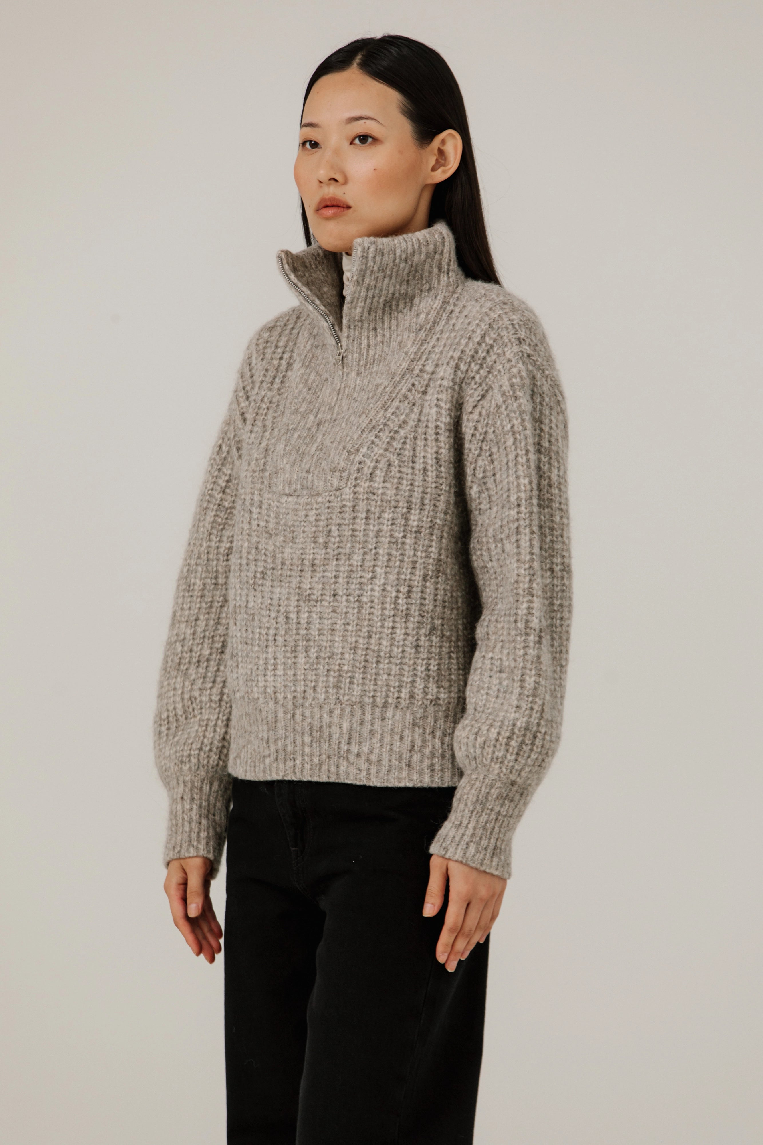 Alpine Quarter Zip Sweater Sweaters & Knits Bare Knitwear