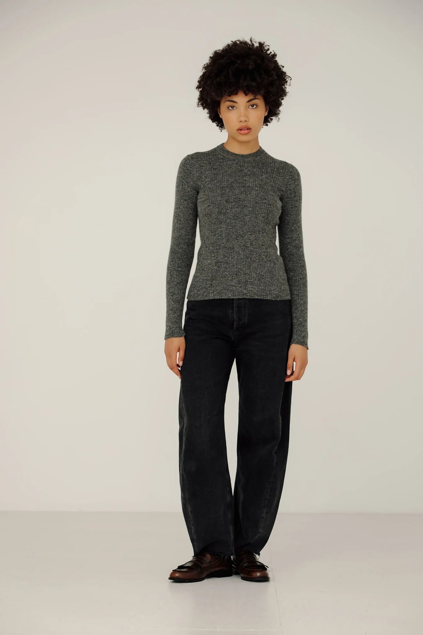 Core Rib Top Sweaters & Knits Bare Knitwear