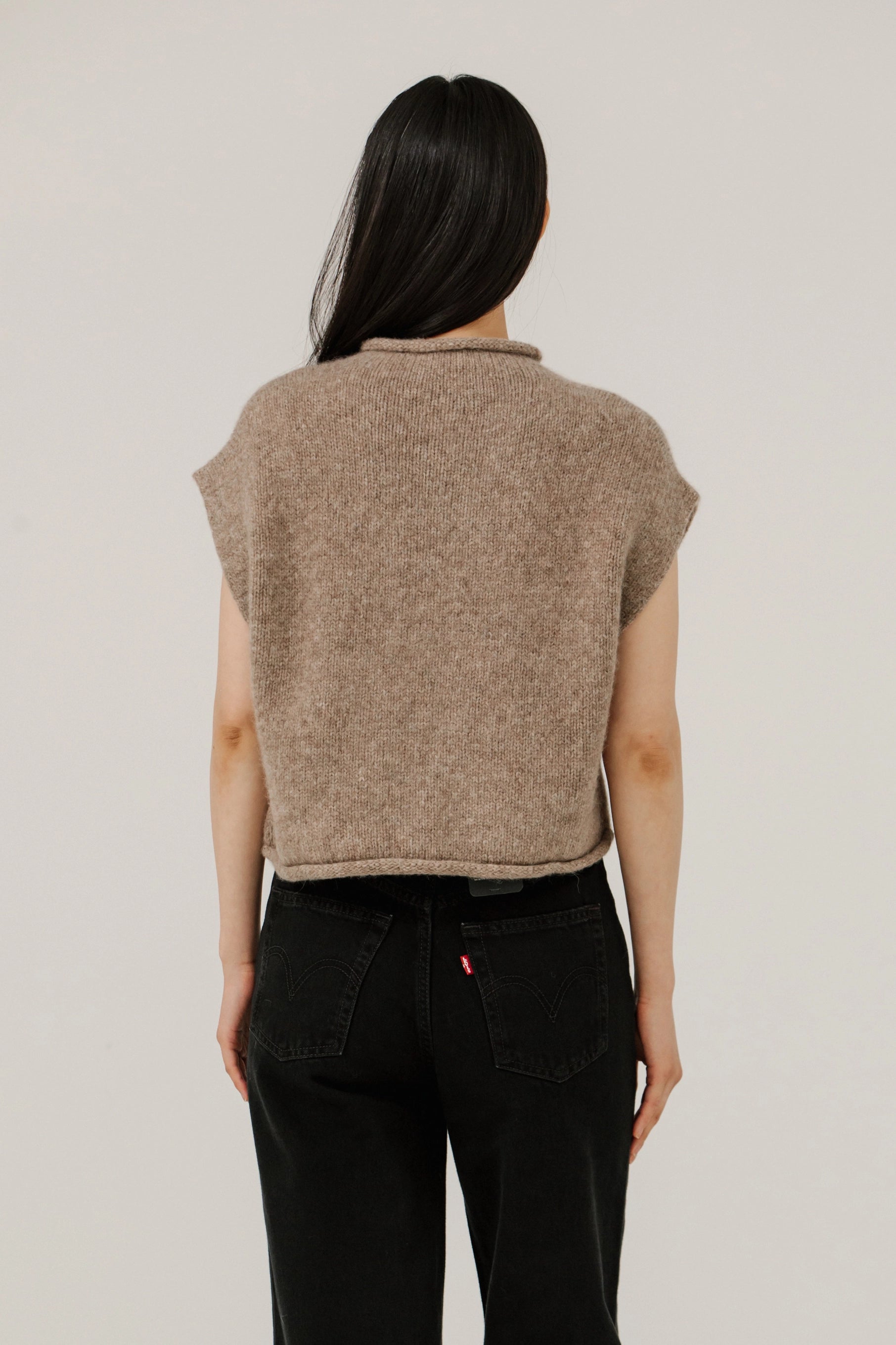 Alpaca Iris Vest Sweaters & Knits Bare Knitwear