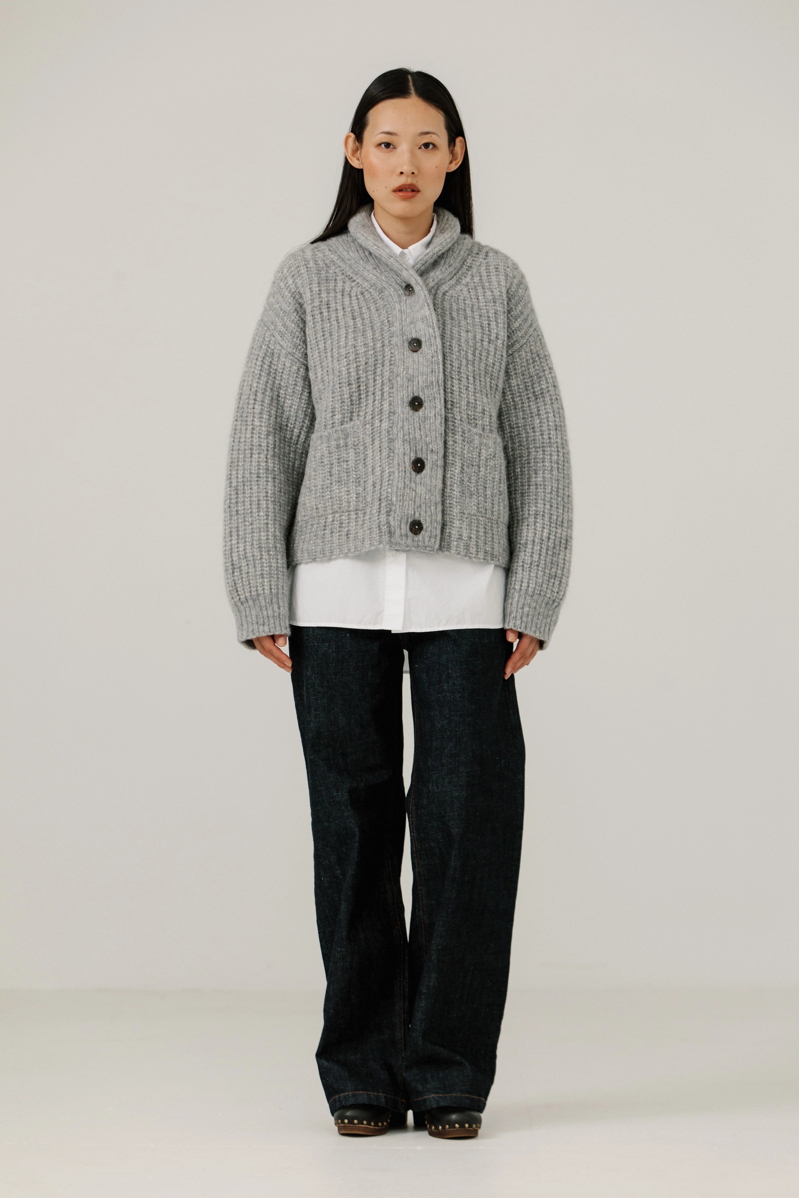 Oversized Shawl Cardigan Sweaters & Knits Bare Knitwear