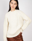Porteau Cable Crew Sweaters & Knits Bare Knitwear   