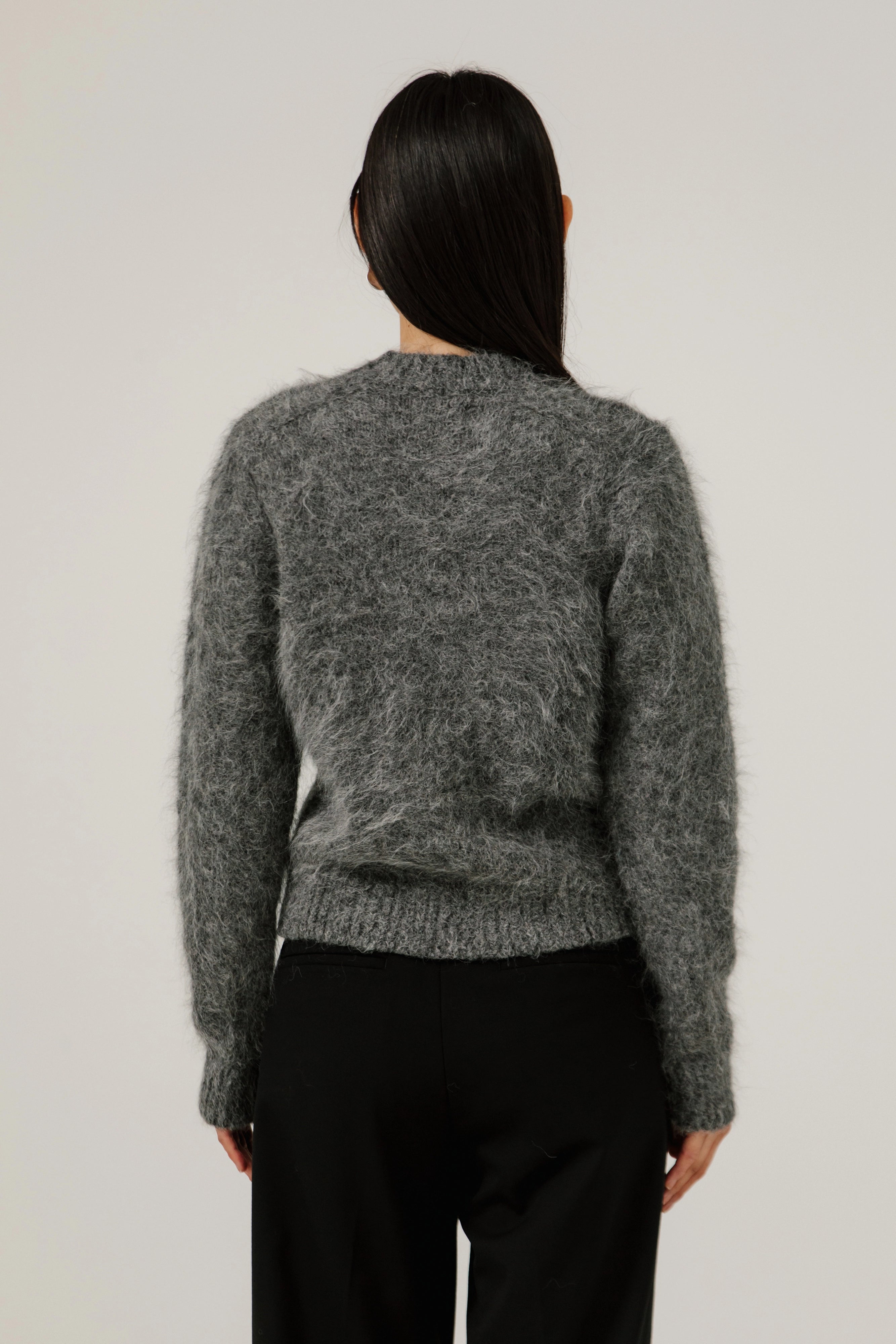 Suri Alpaca Crewneck Sweaters & Knits Bare Knitwear