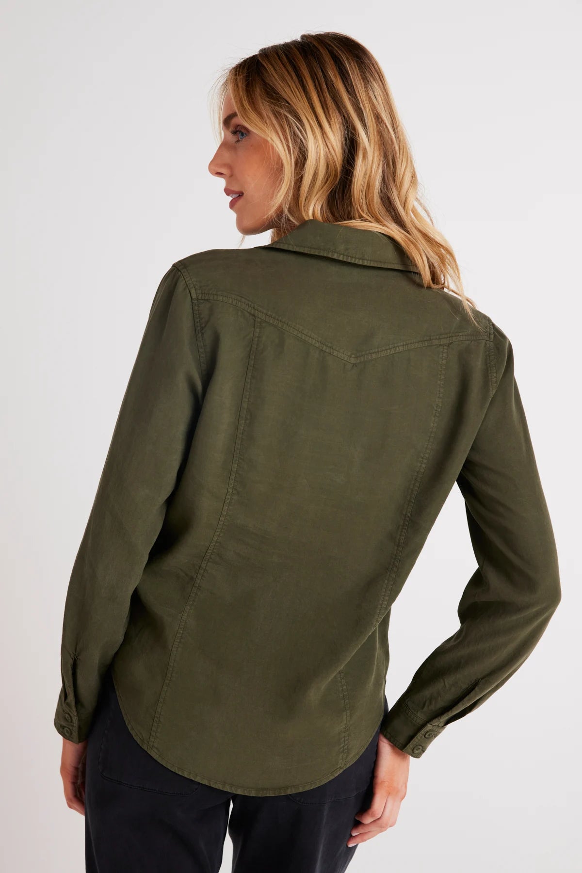 Long Sleeve Seamed Shirt Tops Bella Dahl