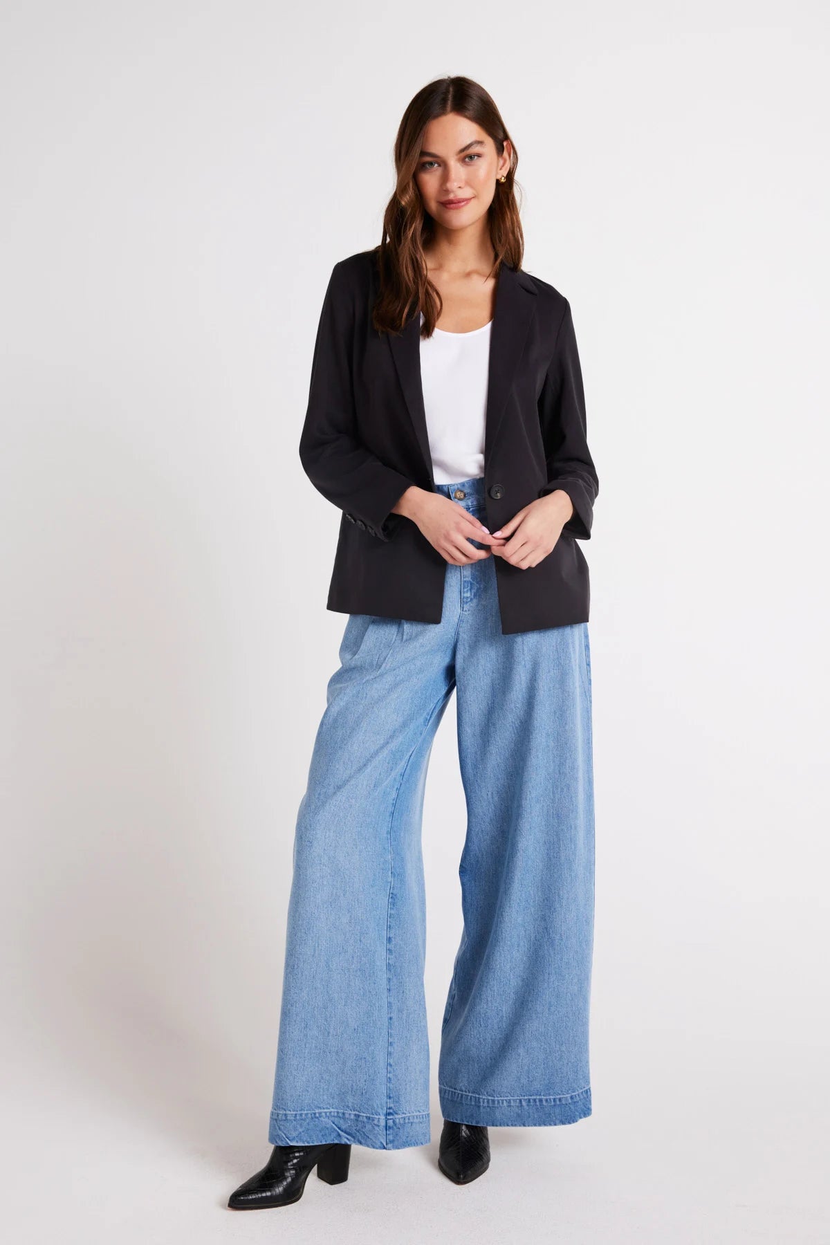 Single Breasted Blazer Jackets & Coats Bella Dahl