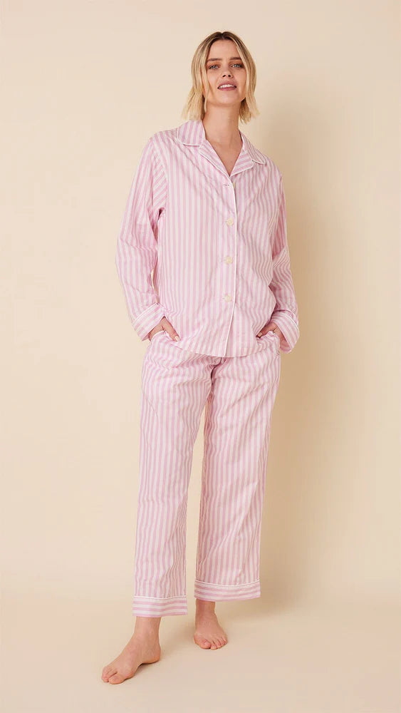 Luxe Pima Long-Sleeved Pajama Sleepwear The Cat's Pajamas