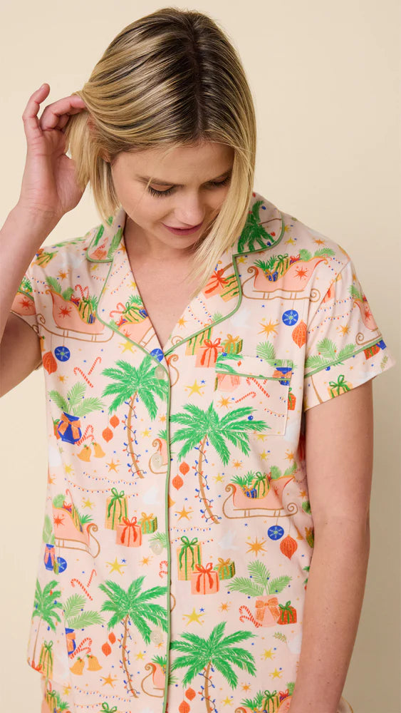 Pima Knit Capri Set Sleepwear The Cat's Pajamas