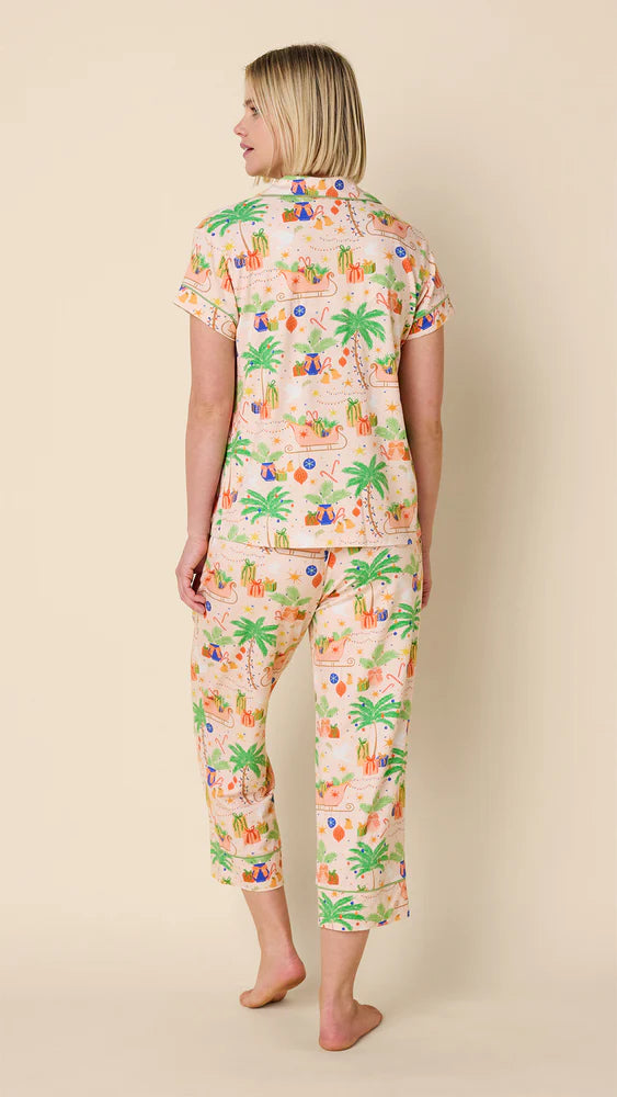 Pima Knit Capri Set Sleepwear The Cat's Pajamas
