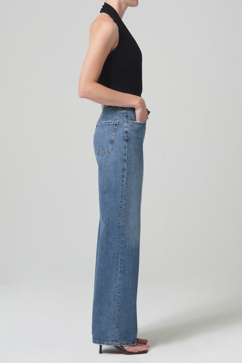 Annina High Rise Wide Leg 30" Pants Citizens of Humanity   