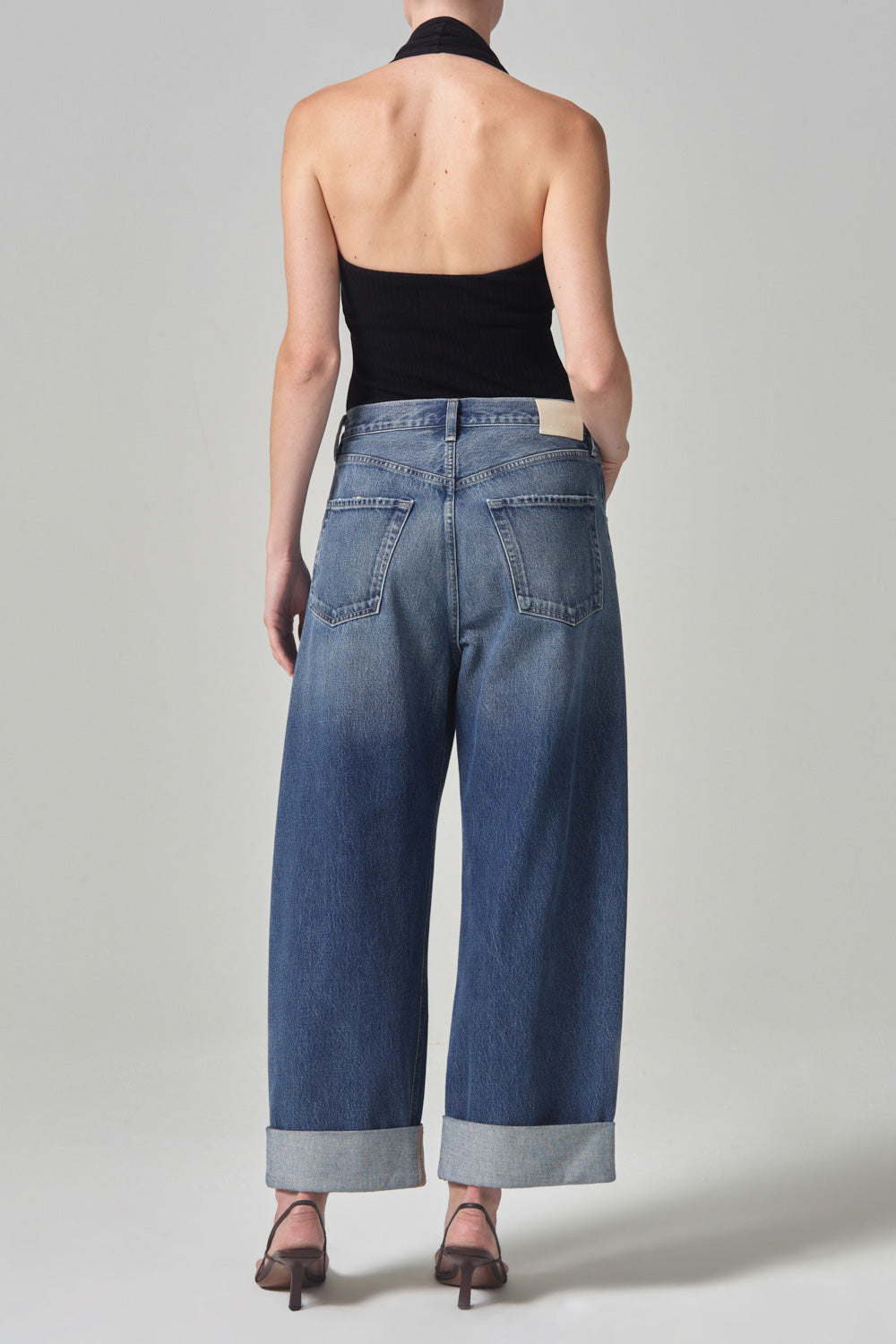 Ayla Baggy Cuffed Crop Pants Citizens of Humanity   