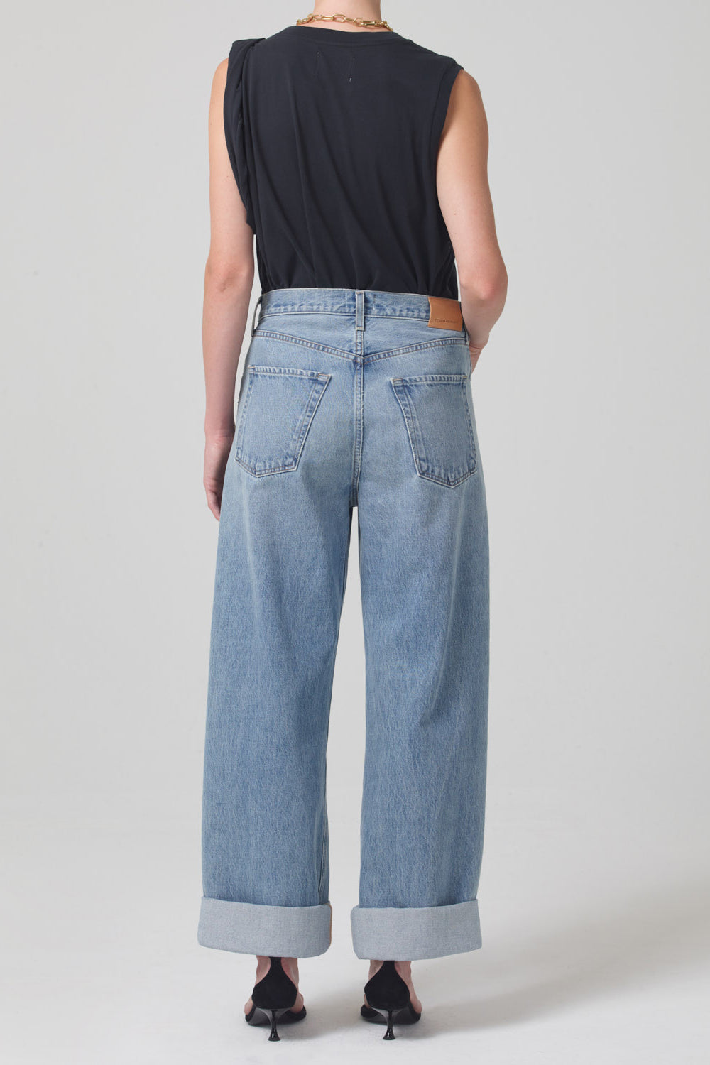 Ayla Baggy Cuffed Crop Pants Citizens of Humanity   