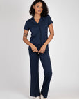 Bella Short Sleeve Top & Pant Pajama Set Sleepwear Cosabella   