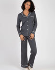 Bella Long Sleeve Top & Pant Pajama Set Sleepwear Cosabella   