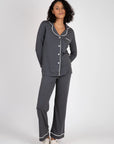 Bella Long Sleeve Top & Pant Pajama Set Sleepwear Cosabella   