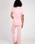 Bella Short Sleeve Top & Pant Pajama Set Sleepwear Cosabella   