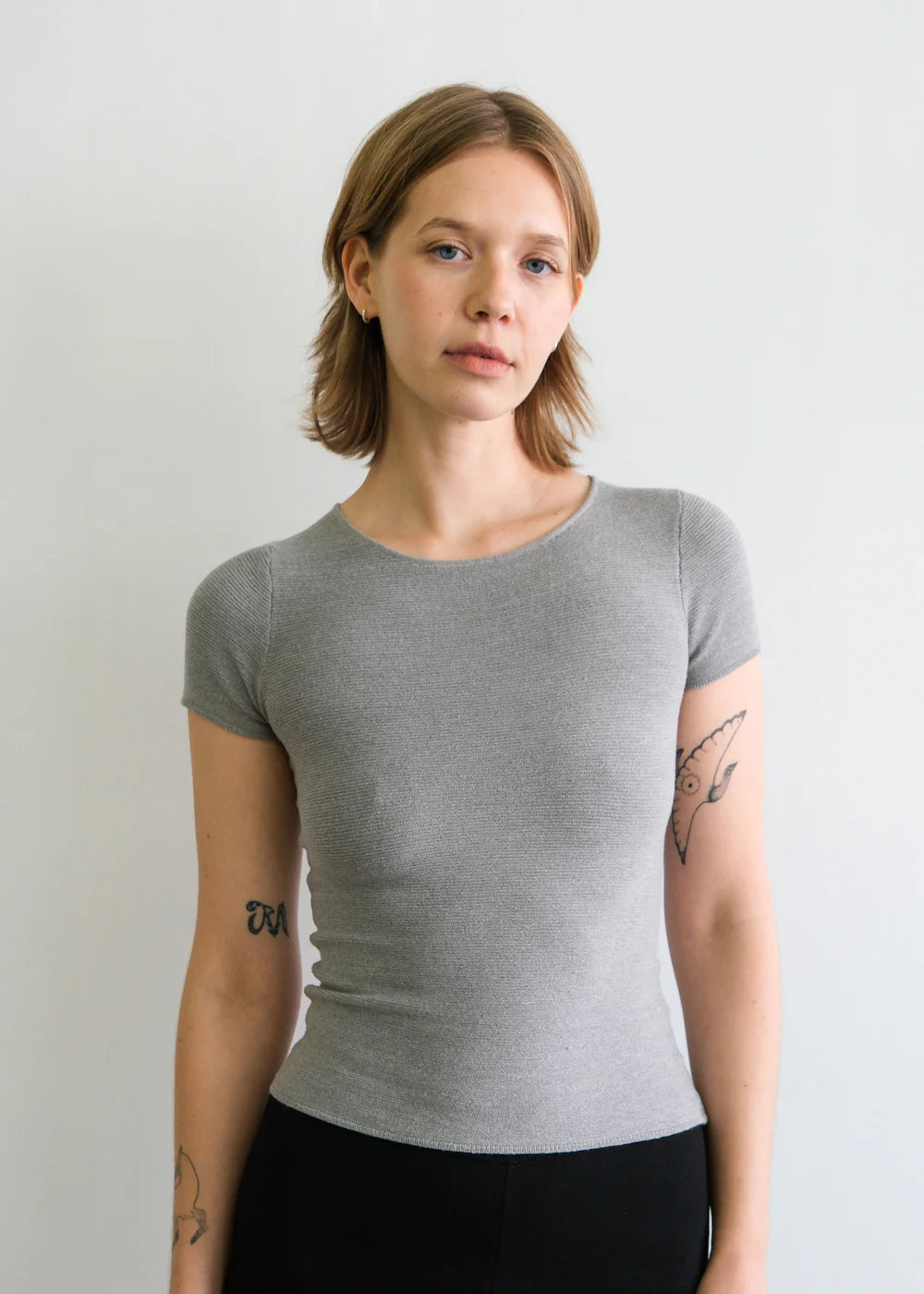 Mona Tee T-Shirts Geel