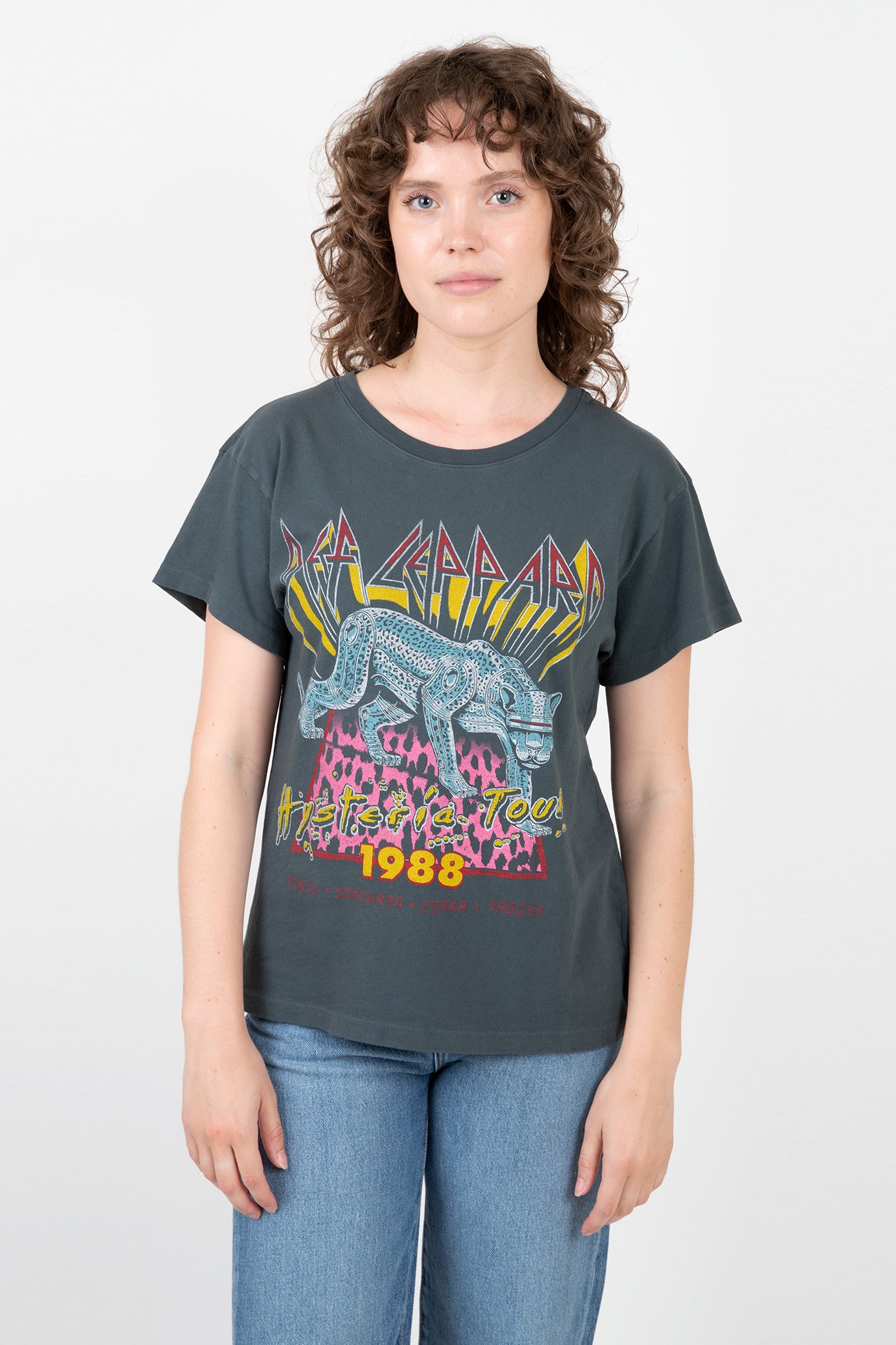 Def leppard t shirt vintage top