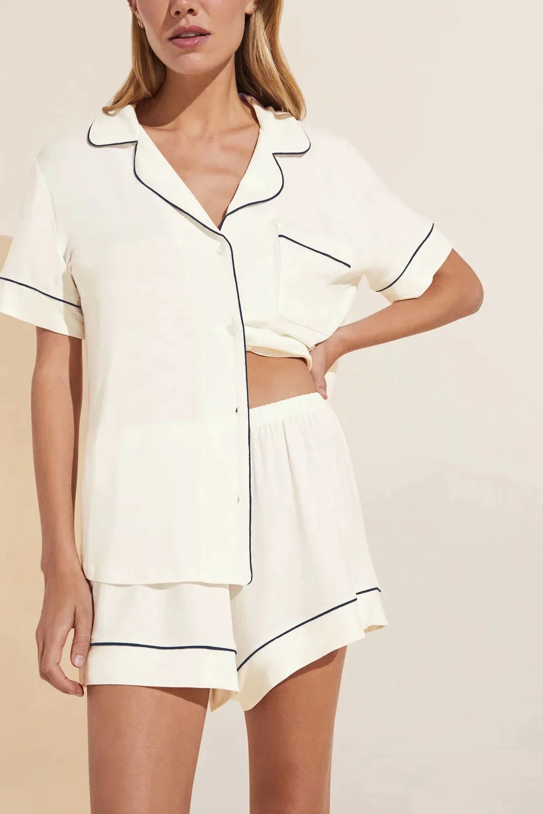 Gisele TENCEL™ Modal Relaxed Short PJ Set Sleepwear Eberjey