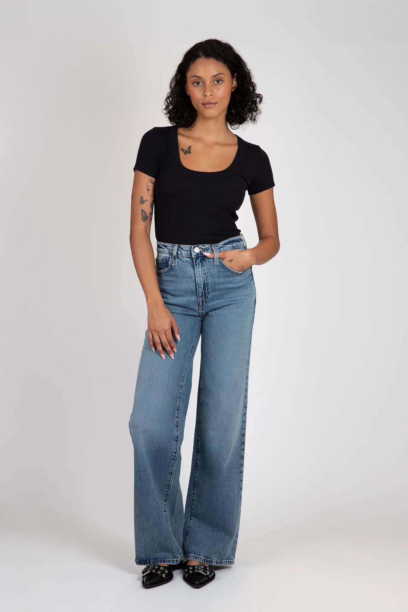 Frame wide leg pants hot sale