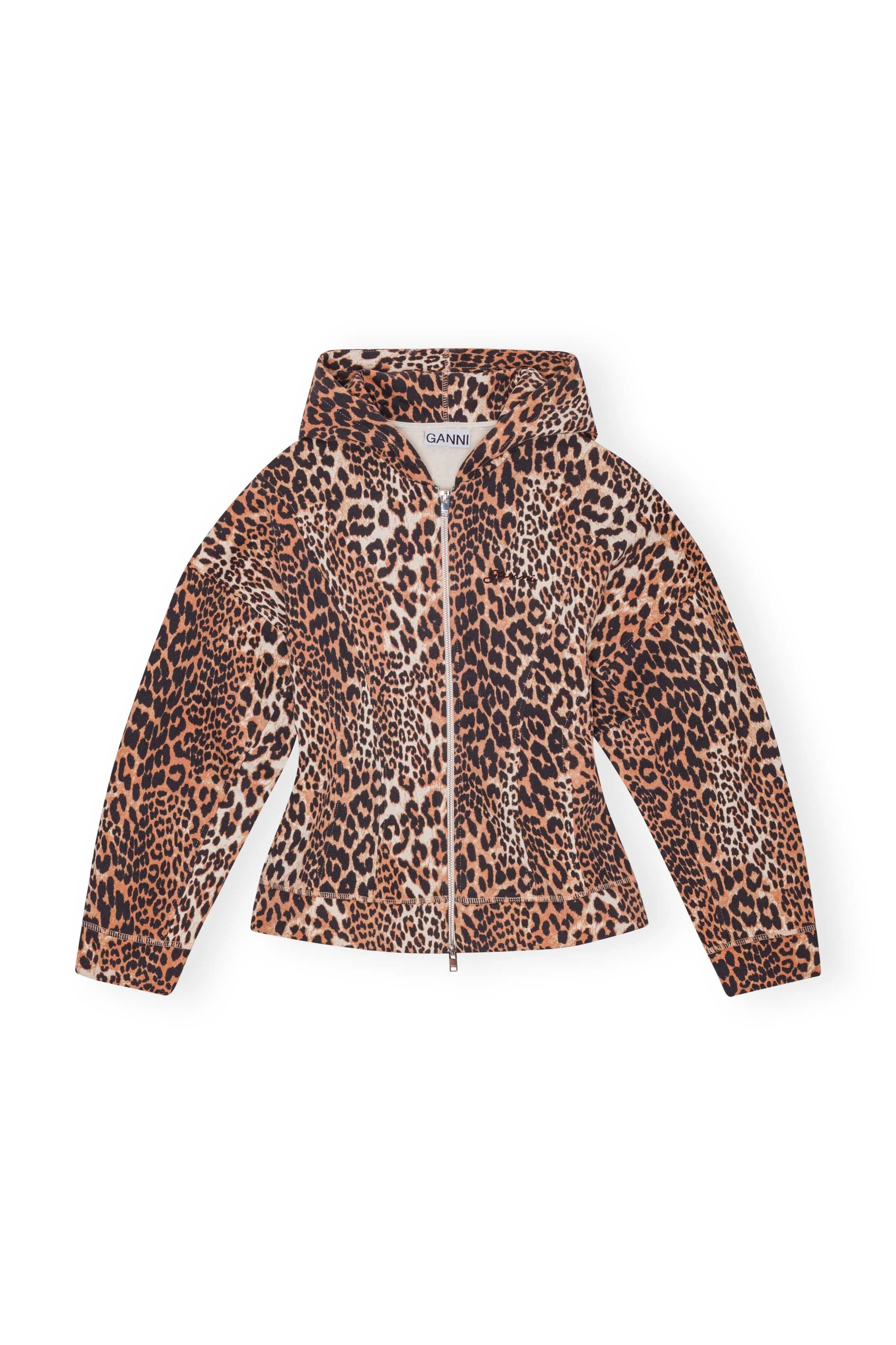 Fleece Zip Hoodie Sweaters & Knits Ganni