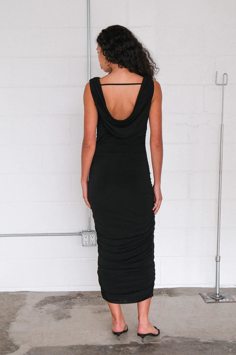 Eva Hooded Dress Dresses Geel