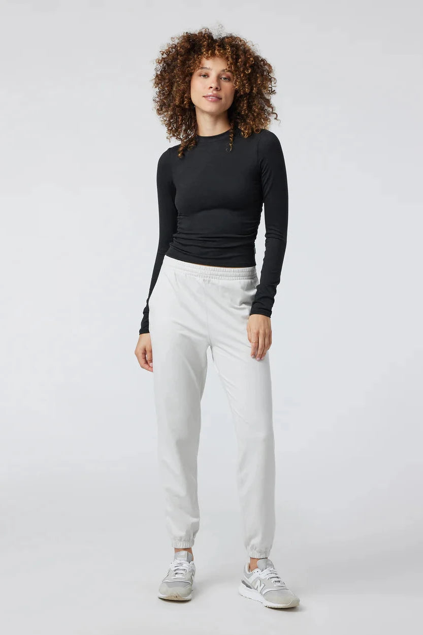 Long Sleeve Halo Ruched Tee Activewear Vuori
