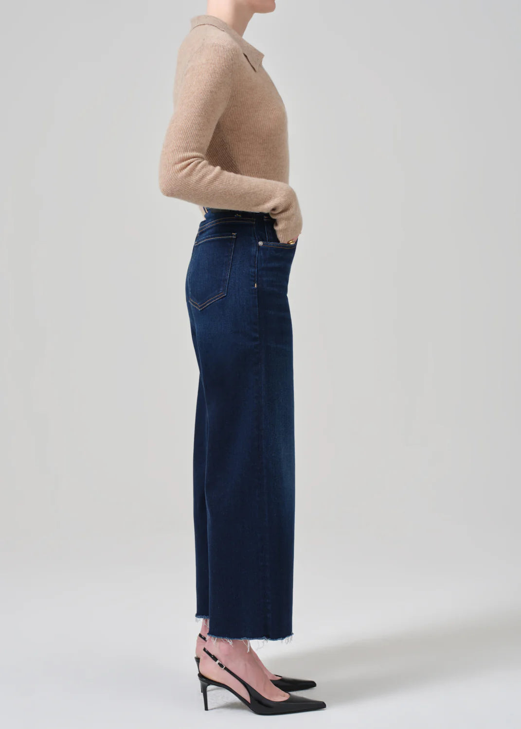 Lyra Wide Leg Crop Pants Citizens of Humanity