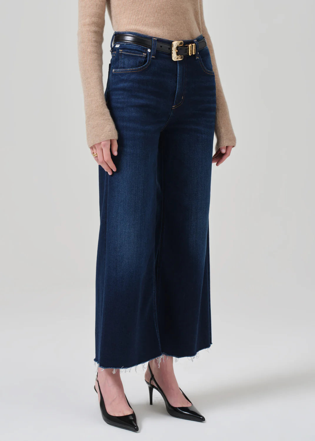 Lyra Wide Leg Crop Pants Citizens of Humanity