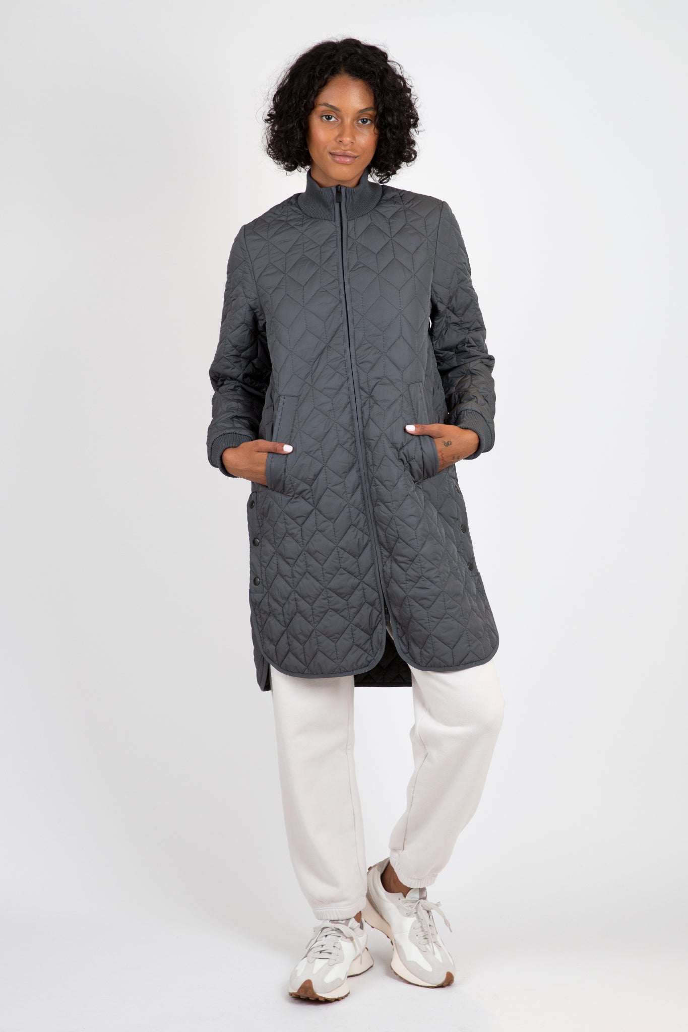 Padded Quilt Coat Jackets & Coats Ilse Jacobsen   