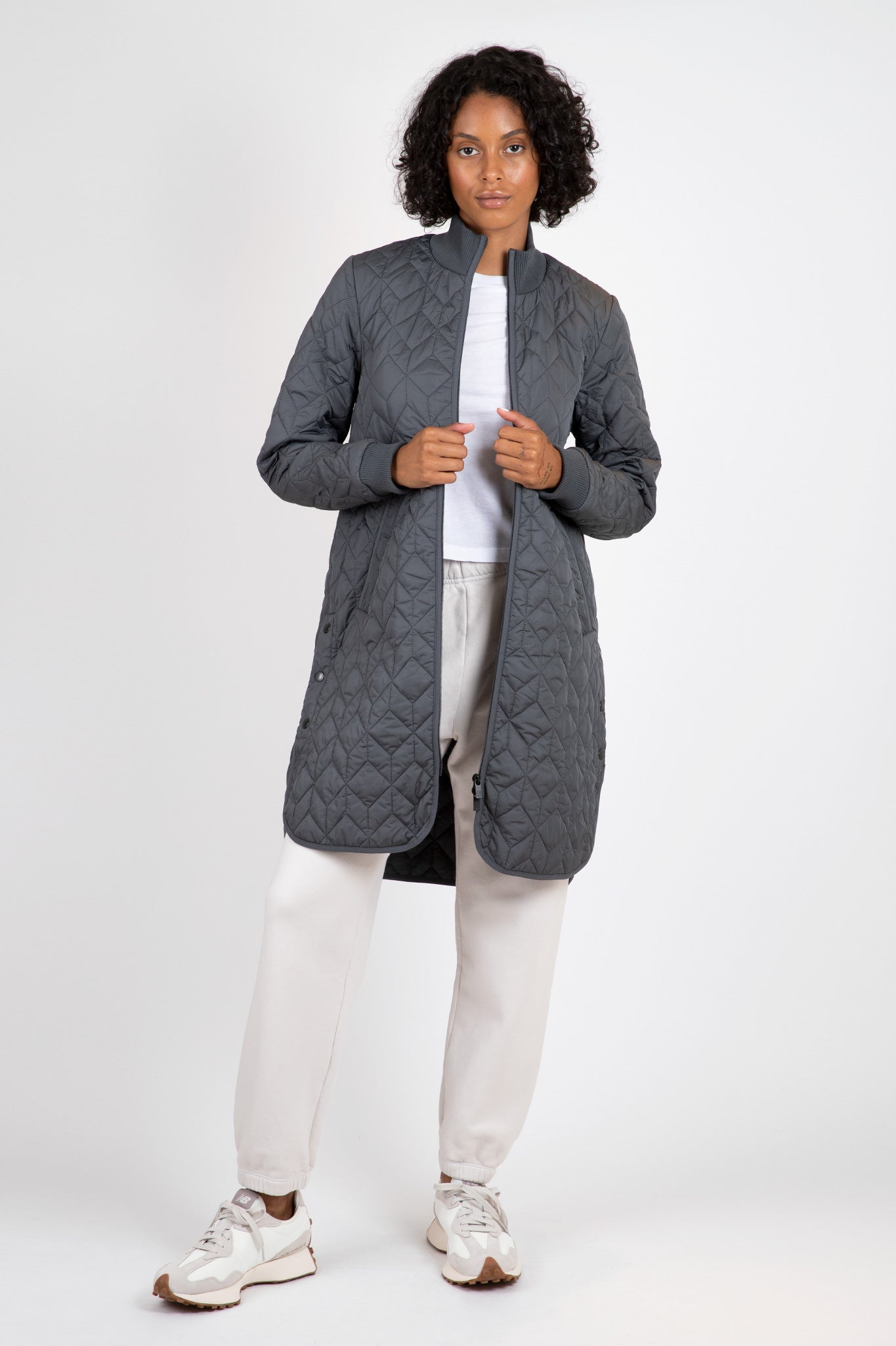 Padded Quilt Coat Jackets & Coats Ilse Jacobsen
