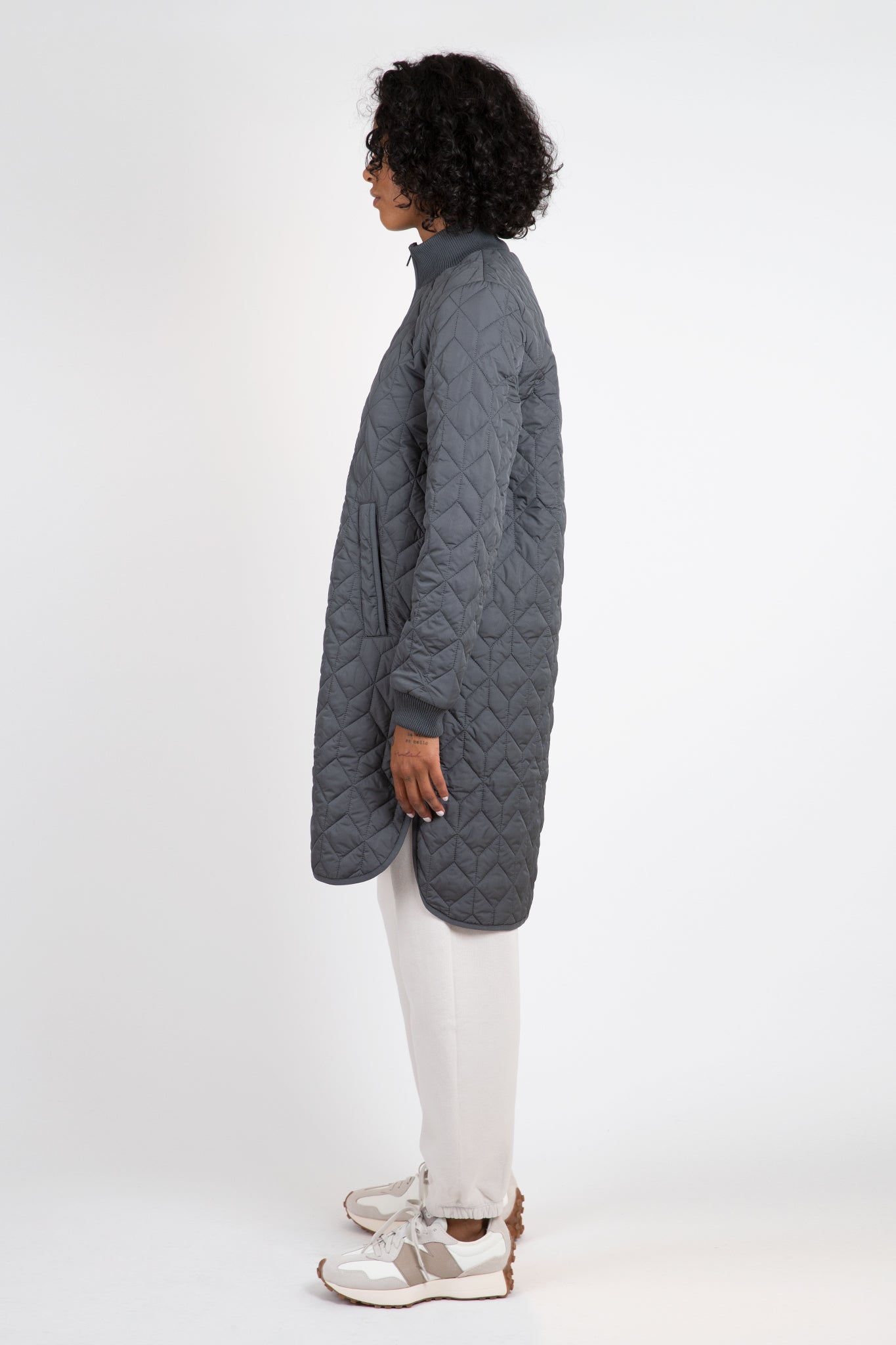 Padded Quilt Coat Jackets & Coats Ilse Jacobsen