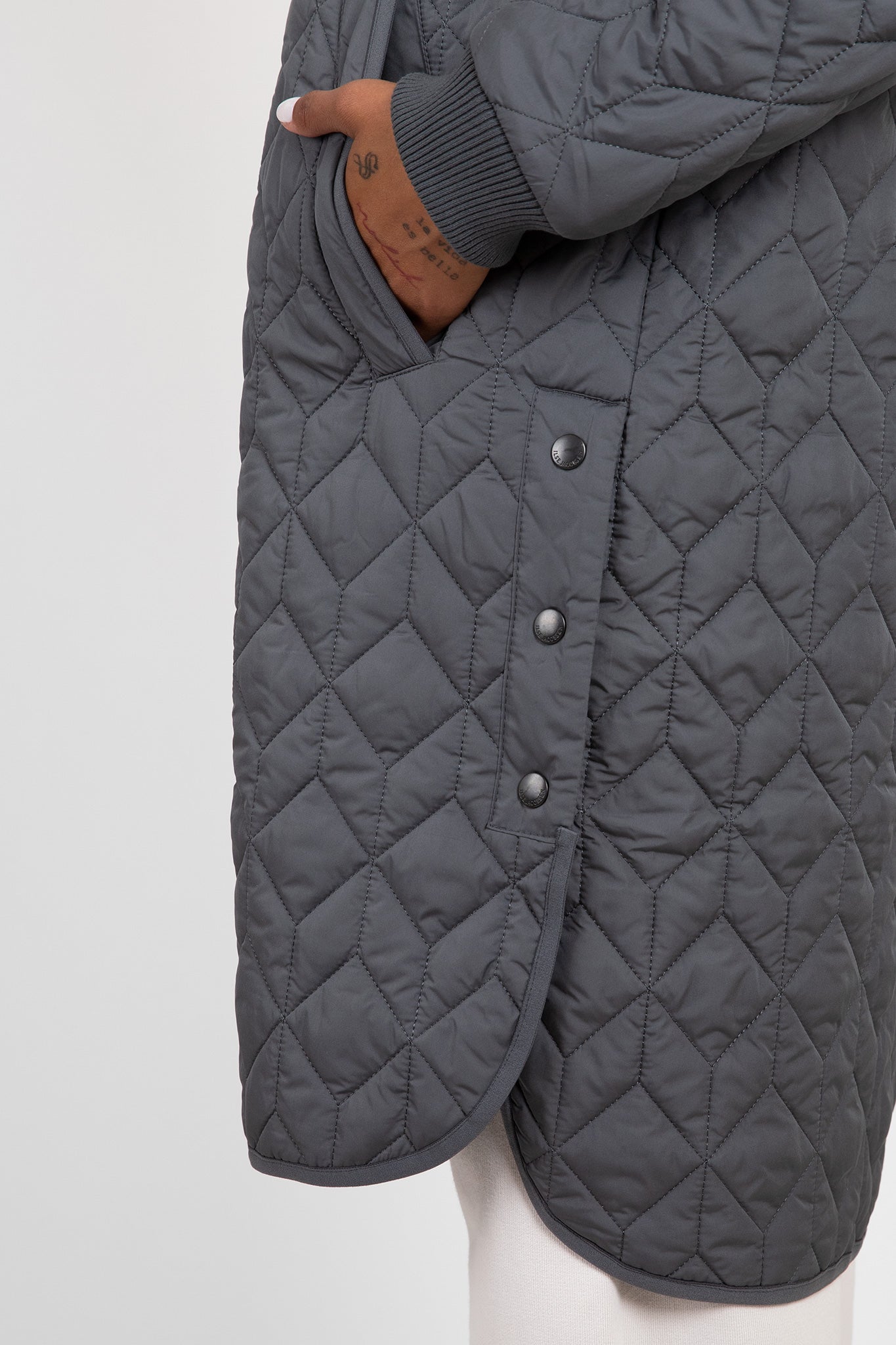 Padded Quilt Coat Jackets & Coats Ilse Jacobsen