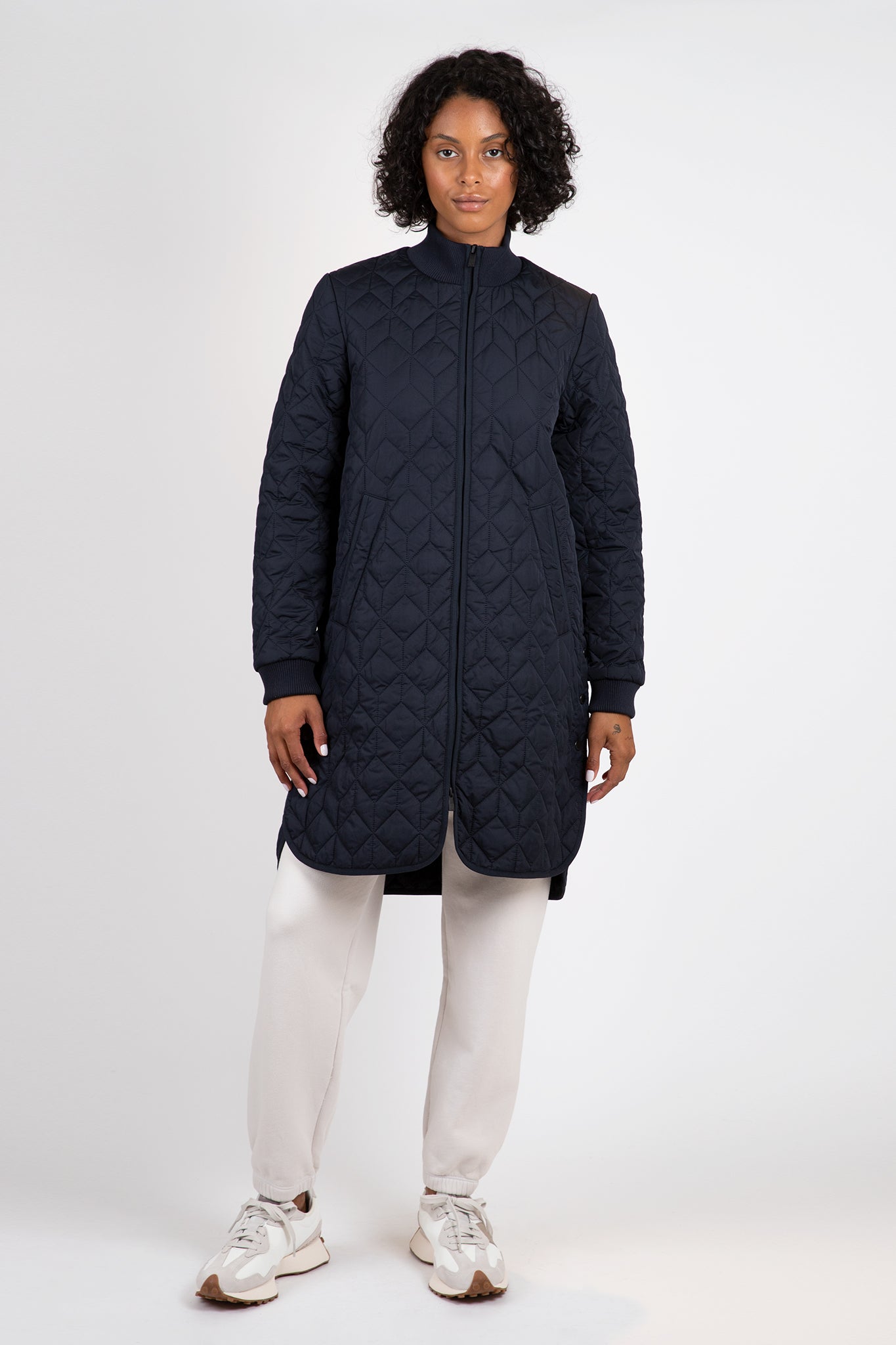 Padded Quilt Coat Jackets & Coats Ilse Jacobsen   