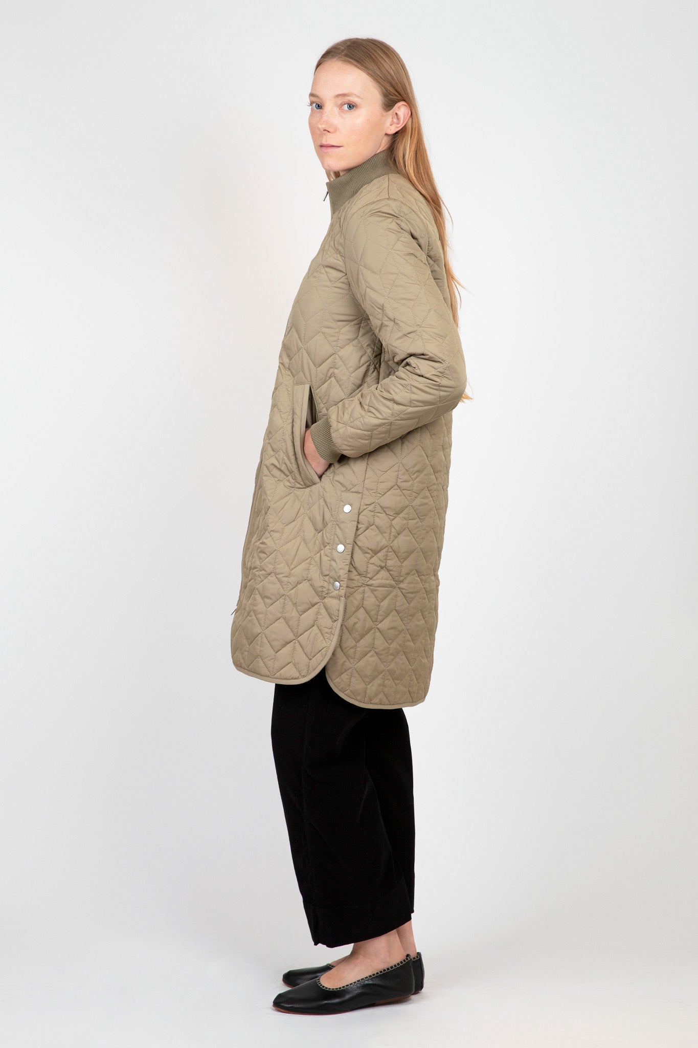 Padded Quilt Coat Jackets & Coats Ilse Jacobsen