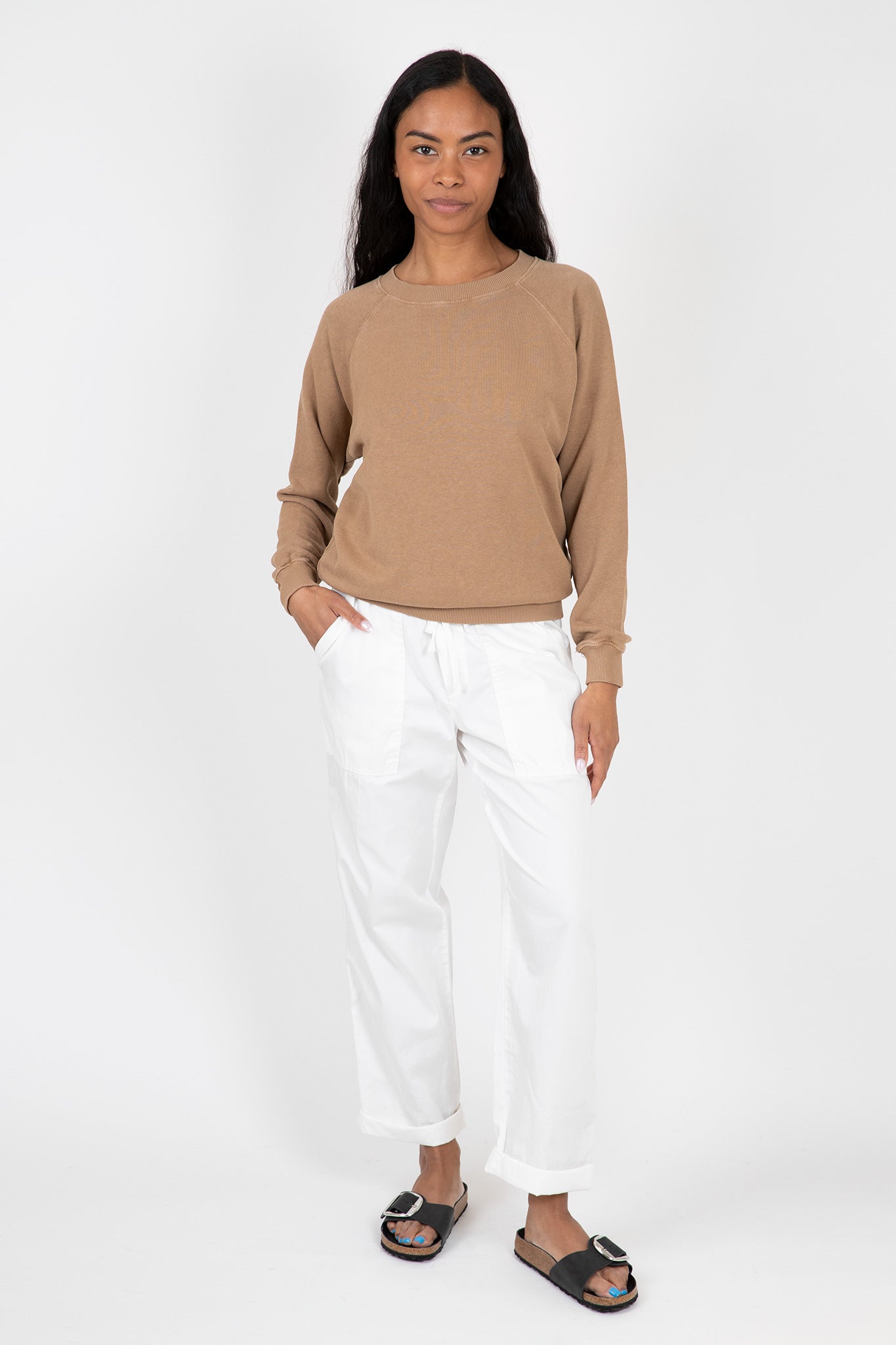 Bonfire Raglan Sweatshirt Sweaters & Knits Jungmaven   