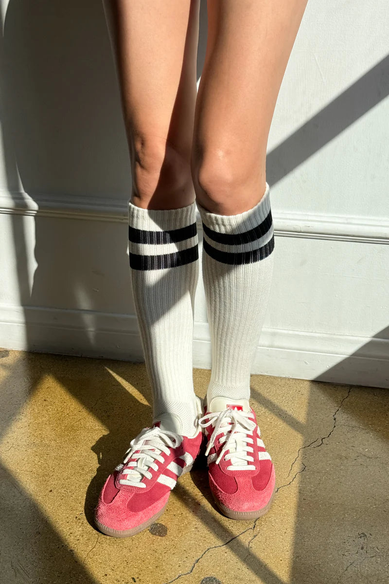 Knee High Boyfriend Socks Accessories Le Bon Shoppe