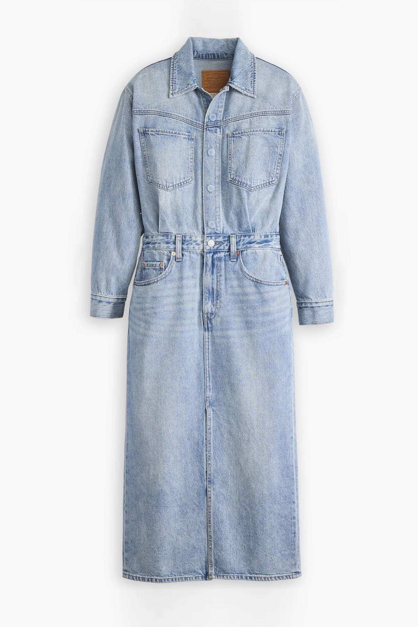 Jeans midi dress sales
