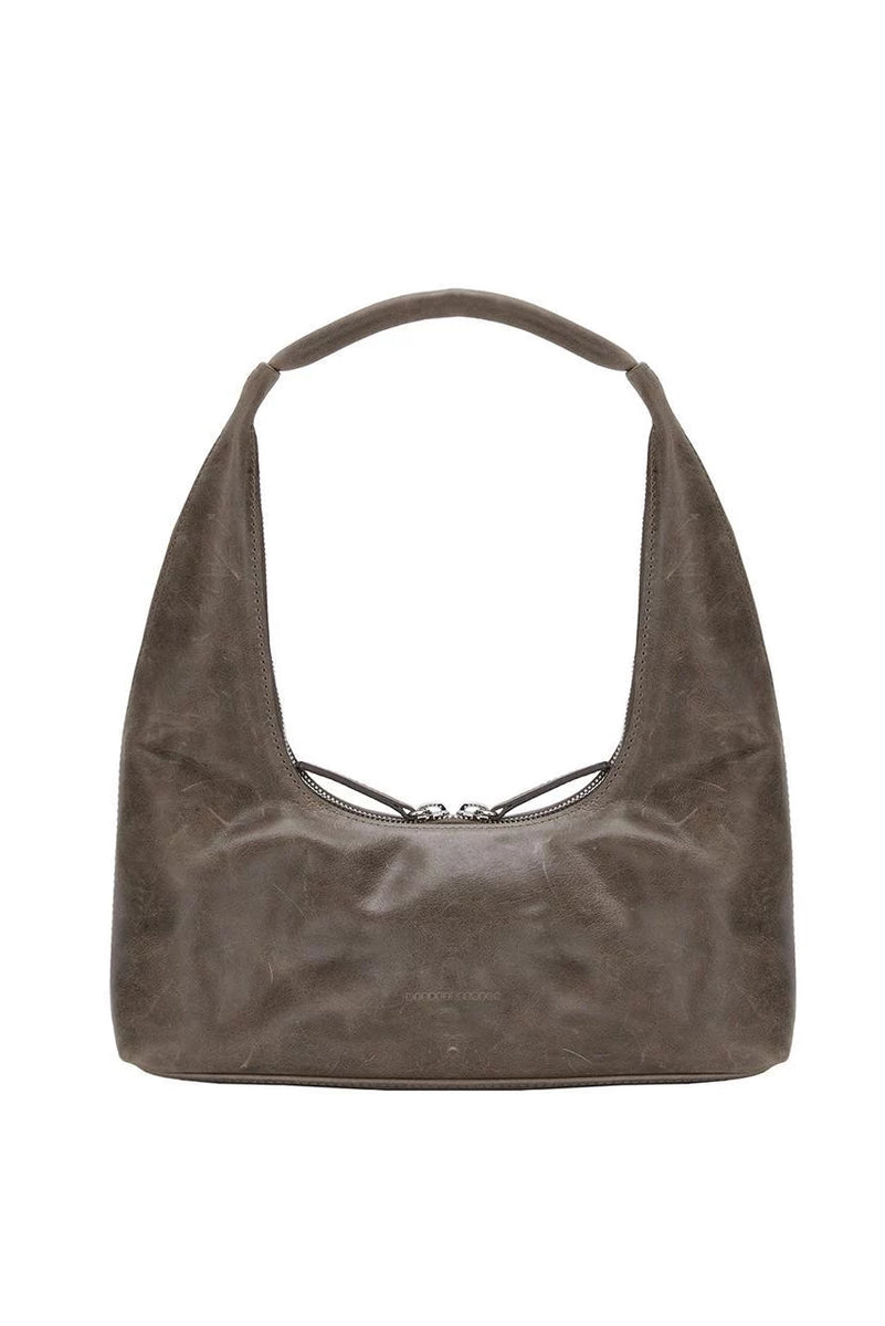 [Margesherwood] / ☆ HALTER HOBO LARGE / taupe washed nappa Designer fashion, Seoul-fully created | W Concept