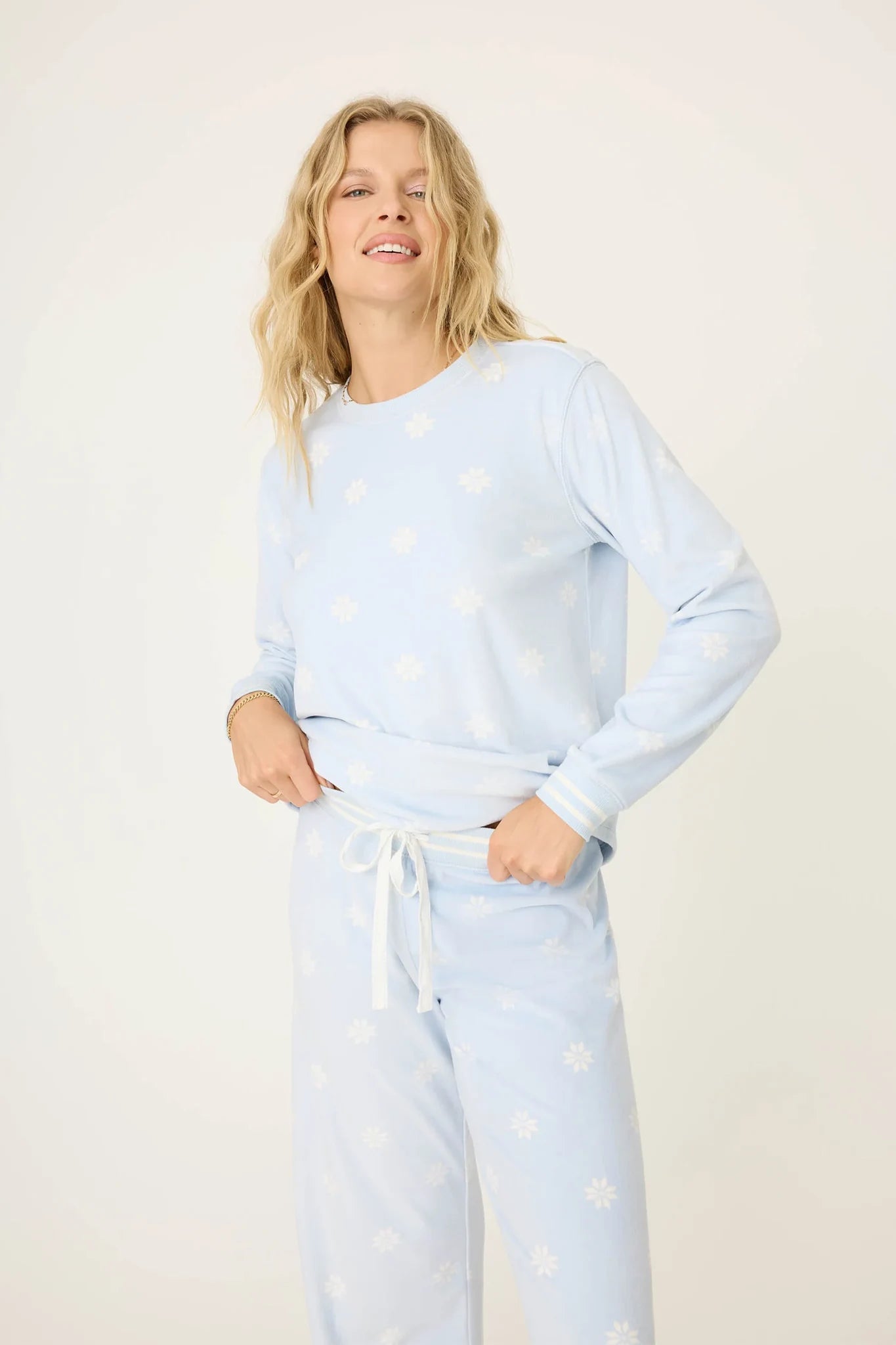 Après All Day Velour Long Sleeve Top Sleepwear P.J. Salvage