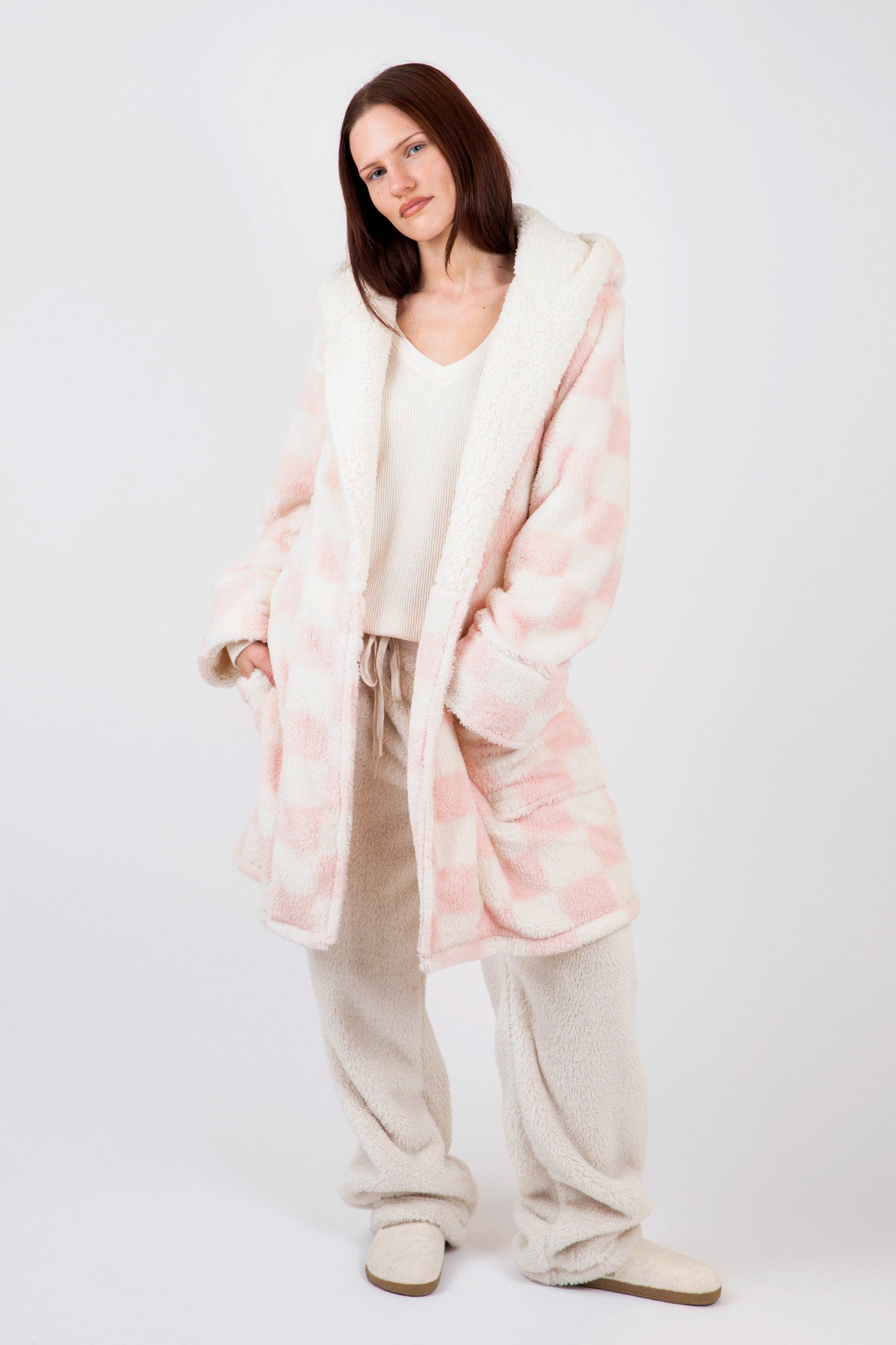 Cozy Plush Robe Sleepwear P.J. Salvage   