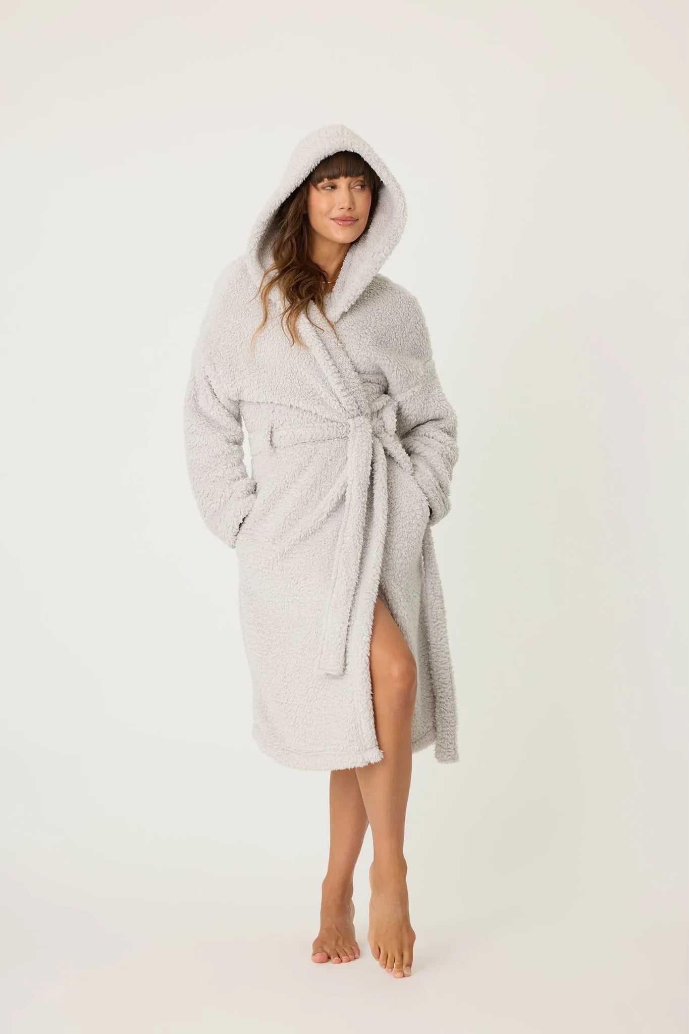 Teddy Bear Plush Robe Sleepwear P.J. Salvage