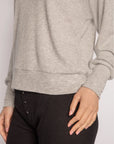 Textured Essentials Long Sleeve Top Sleepwear P.J. Salvage   