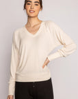 Textured Essentials Long Sleeve Top Sleepwear P.J. Salvage   