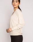 Textured Essentials Long Sleeve Top Sleepwear P.J. Salvage   