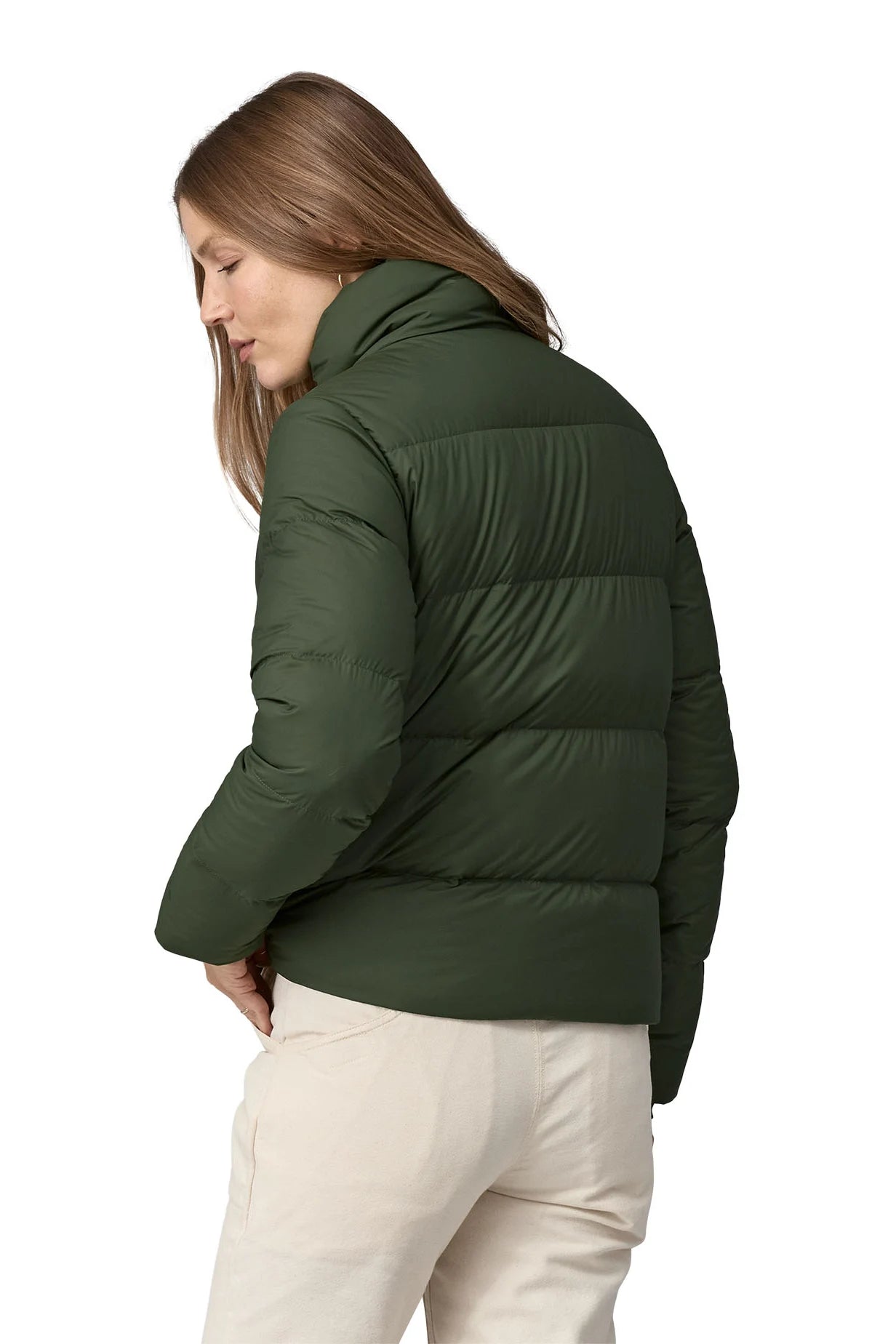 Green patagonia down jacket shop